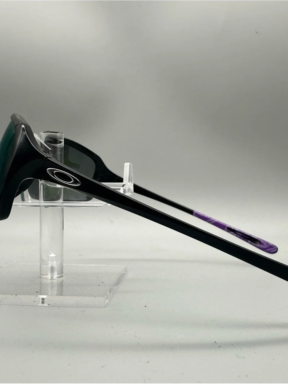 Oakley Dispute Sunglasses Black Blue Purple Mirror Lens OO9233-12 60 15 122